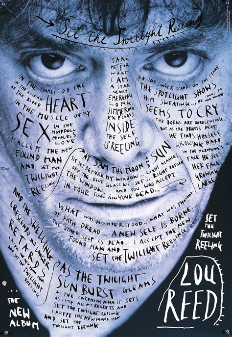 Lou Reed Poster Alliance Graphique Internationale AGI 512