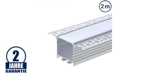 Led Profil X Mm Eloxiert Trockenbau M Set