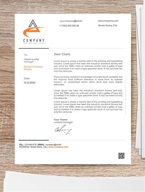 Best Free Letterhead Templates In Google Docs Free Psd Templates