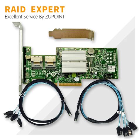 ZUPOINT Tarjeta Controladora H200 RAID PCI E 6Gbps HBA LSI 9211 P20