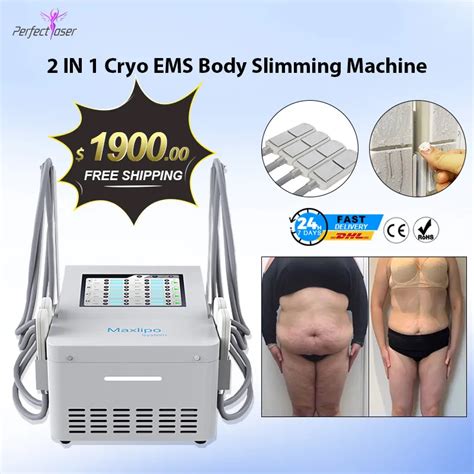 Ventre Utiliser Minceur Cryo Coussinets Ems Machine Corps Permanent