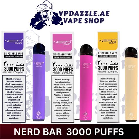 Nerd Bar Puffs Disposable Vape Mg Buy In Dubai Uae