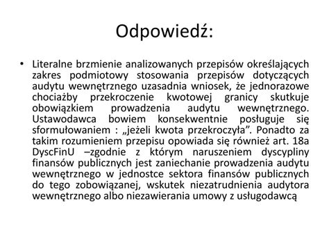 KONTROLA FINANSÓW PUBLICZNYCH ppt pobierz