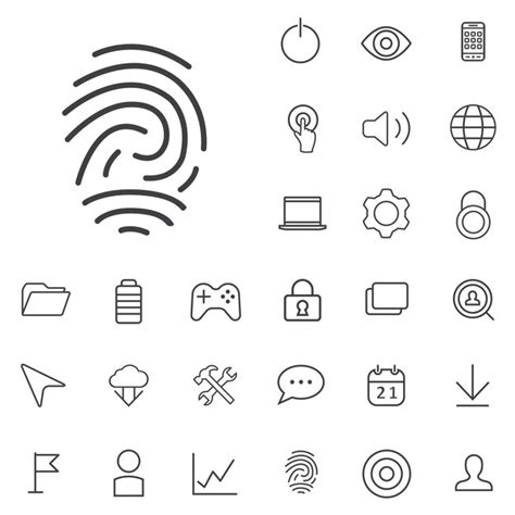 Premium Vector App Icons Set