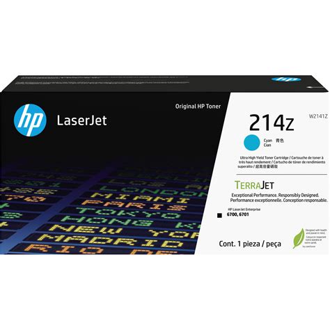 HP 214Z TerraJet Ultra High Yield Original LaserJet Toner W2141Z