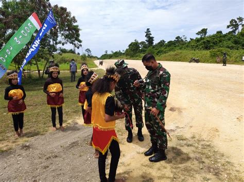 Kunjungan Kerja Danrem Pvt Wilayah Kodim Tambrauw Monitor Papua