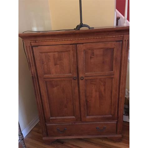 Ethan Allen Country Crossings Media Cabinet Aptdeco