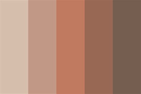 Flesh tones Color Palette