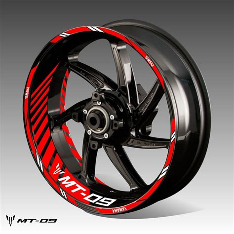 Rim Decals Yamaha MT 09 Stickers Wheel Stripes Rim Tape Yamaha Etsy