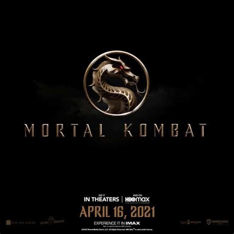 Mortal Kombat Filme ganha novo pôster e data de estreia Geek City