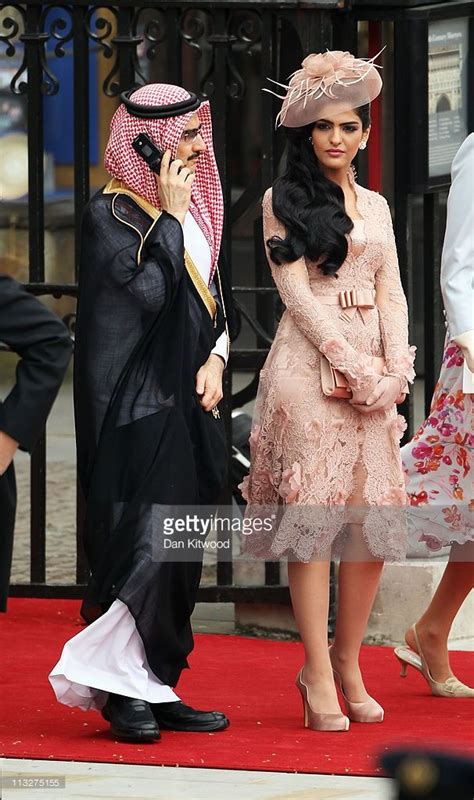 Saudi Prince Al Waleed Bin Talal And Princess Ameerah Leave The Abbey