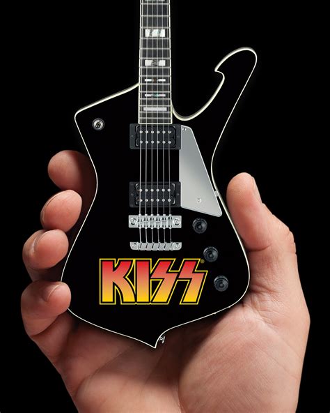 Kiss Collectible Set Of 3 Miniature Guitar Replicas Etsy