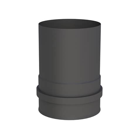 Smoke Pipe 80mm Stove Adapter