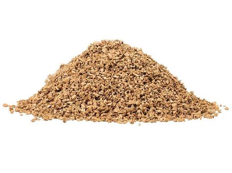 Natural Cork Granules 1mm 2mm For Eco House Solutions