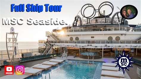Msc Seaside Full Ship Tour Youtube