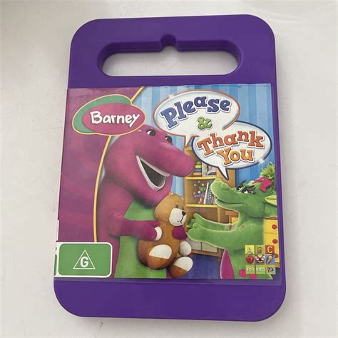 Barney Please And Thank You Dvd 2010 Region 4 Retro Unit