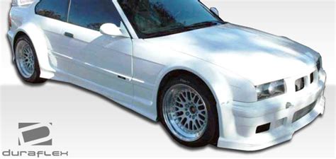 1993 Bmw 3 Series 2dr Fiberglass Fender Body Kit 1992 1998 Bmw 3 Series M3 E36 2dr Duraflex