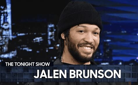 Jalen Brunson Makes An Appearance On The Tonight Show Starring Jimmy