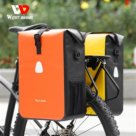 West Biking Bolsa Lateral Trasera Para Bicicleta Alforja De Pvc