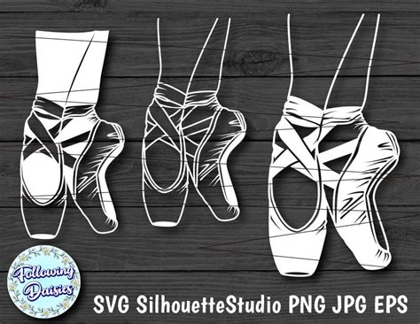 BALLET SVG Ballet Shoes Svg Paper Cut Template Ballet Etsy Australia