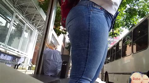 Cute Big Booty Latina In Pocketless At A Bus Stop Oc Tight Jeans Forum
