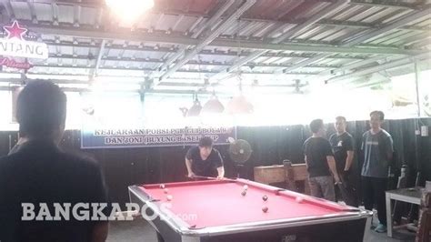 Dewan Kehormatan Pobsi Apresiasi Event Open Turnamen Biliar POBSI Pgk