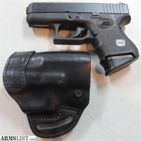 Armslist For Sale Glock 26 Gen 3 9mm Leather Owb Holster 409obo