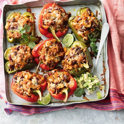 Stuffed Baked Capsicum Recipe Woolworths