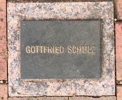 Gottfried Schulz Find A Grave Memorial