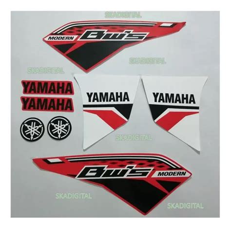 Kit Completo De Calcoman As Yamaha Bws Modern Cuotas Sin Inter S