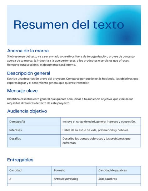 Plantillas Resumen Gratis Y Editables Canva