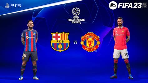 Fifa Barcelona Vs Manchester United Ft Messi Neymar Ucl Full