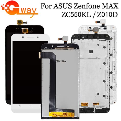 Montaje de pantalla táctil LCD con marco para ASUS Zenfone MAX ZC550KL