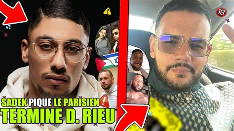 Sadek Termine Le Parisien Maes Pique Damien Rieu Booba Reagit Didi B