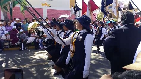 Desfile De Aniversario Del Colegio Jorge Basadre Grohmann Arequipa