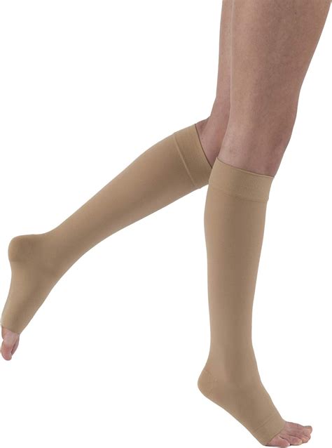 Jobst Relief Knee High 30 40 Mmhg Open Toe Unisex For Men And Women Compression Socks