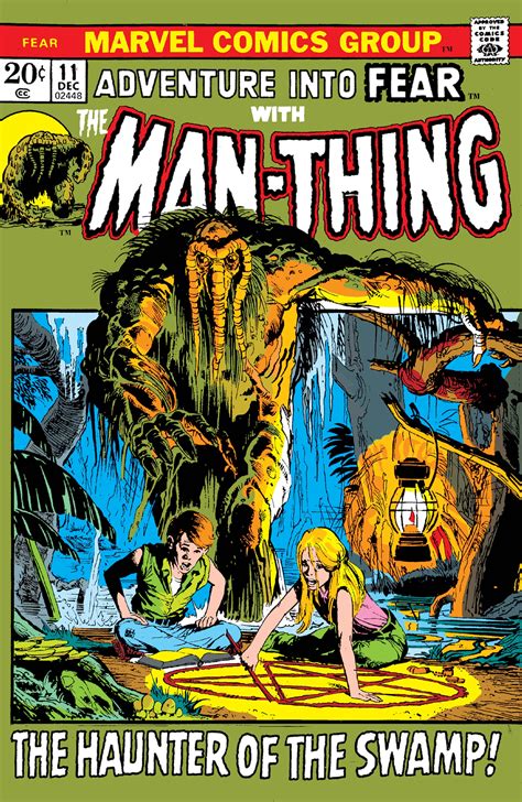 ADVENTURE INTO FEAR WITH MAN THING 11 1972 1st Thog Jennifer And