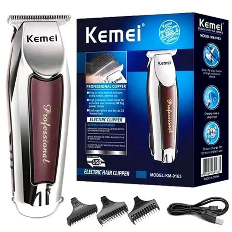 Jual Kemei Km Alat Cukur Rambut Elektrik Kumis Jenggot Set