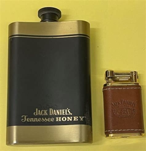 Encendedor Especial Jack Daniels Old N7 Zippo Y Petaca Licorera