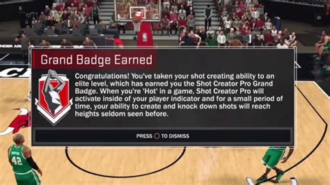 Nba K Grand Badge For Shot Creater Is Cheese Points On The