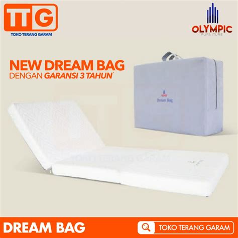 Jual OLYMPIC FOAM KASUR BUSA LIPAT DREAM BAG 90 X 195 Cm GARANSI