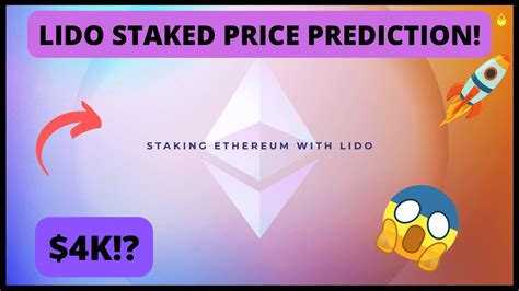 STETH Price Prediction Update Why LIDO STAKED ETH Can Be The Best