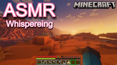 Asmr Gaming Minecraft Survival Ep Whispering Keyboard Mouse