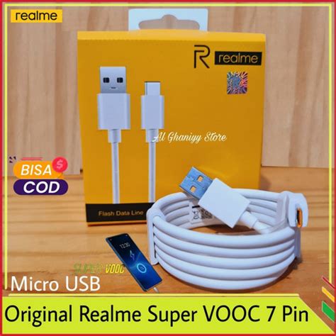 Jual Kabel Data Original Realme I S Micro Pin Super Vooc Ori