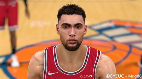 Zach Lavine Cyberface And Body Model By Mr G For K