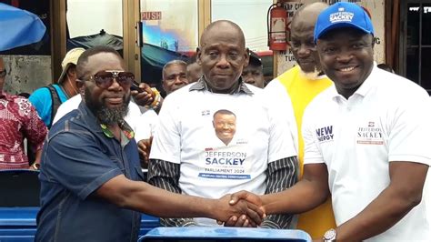 Jefferson Sackey Leads Clean Up Exercise In Ablekuma Central Donates