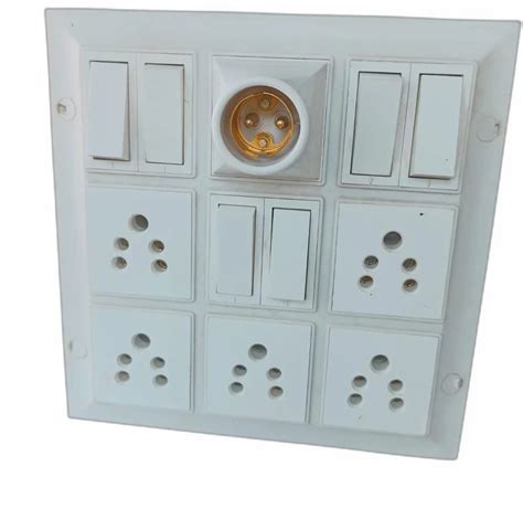 5a Plastic Electric Switch Board Ip Rating Ip33 At Rs 100piece In Damoh