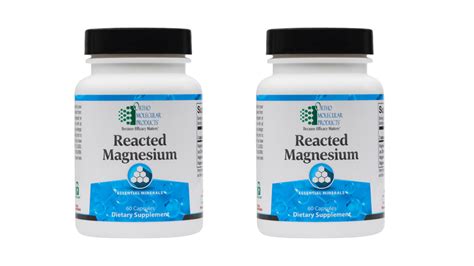 Ortho Molecular Reacted Magnesium A Highly Absorbed Mineral Supplement