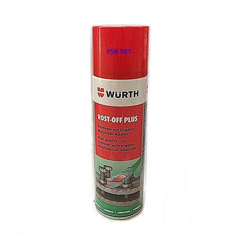 Psb Net สเปรย์ป้องกันและละลายสนิม Wurth Rost Oof Plus Shopee Thailand
