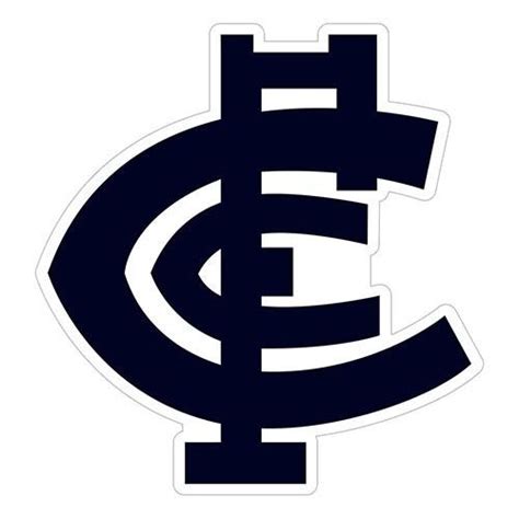 Carlton Logo Sticker City Sports And F1 Store